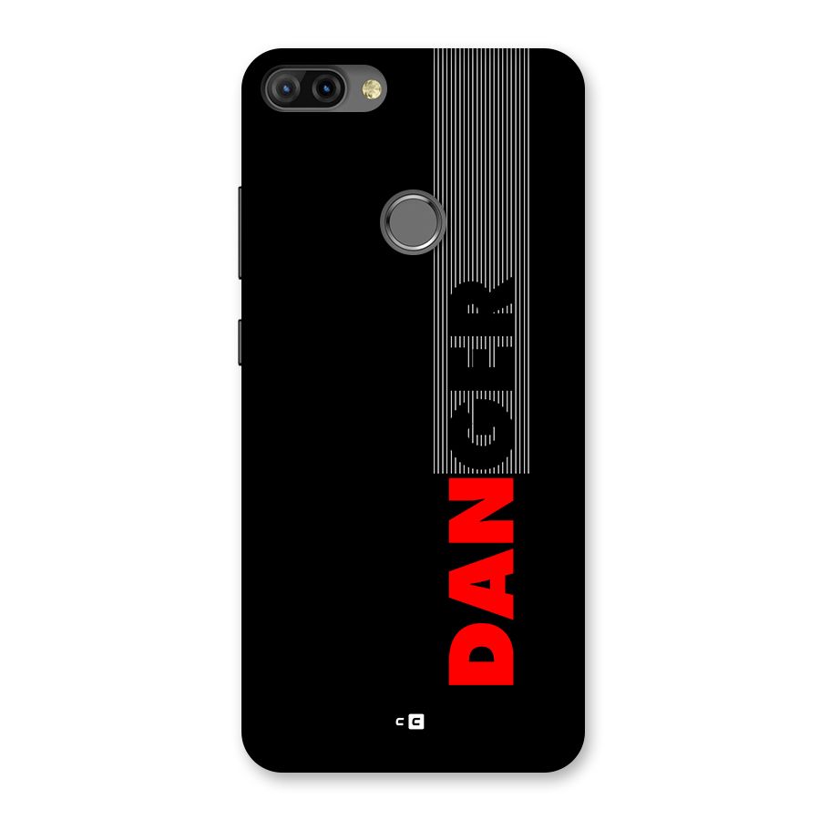 Vertical Danger Back Case for Infinix Hot 6 Pro