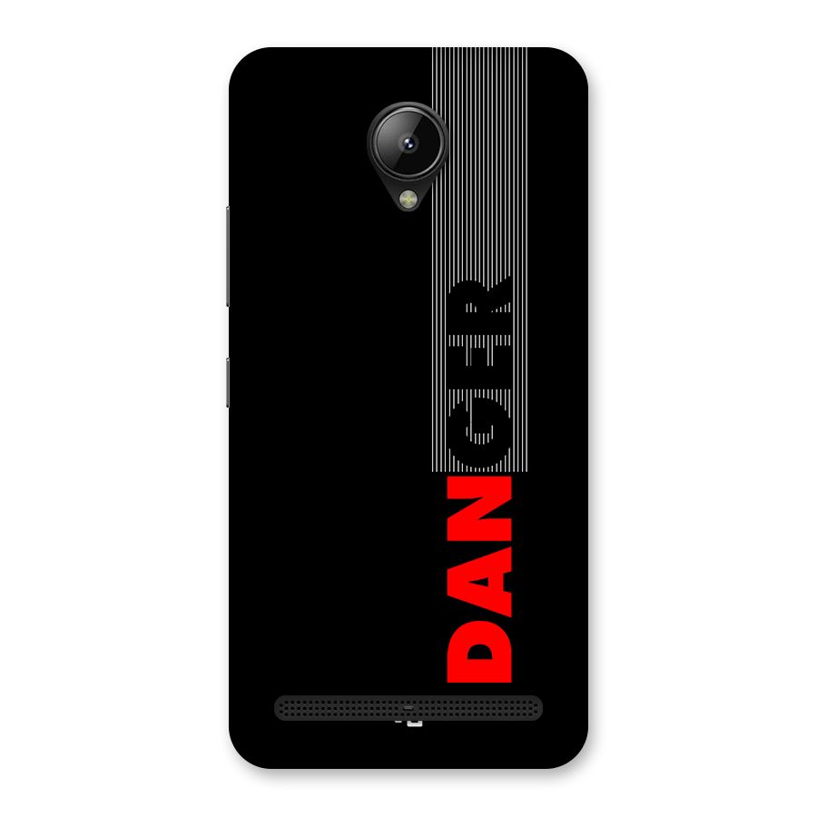 Vertical Danger Back Case for Lenovo C2