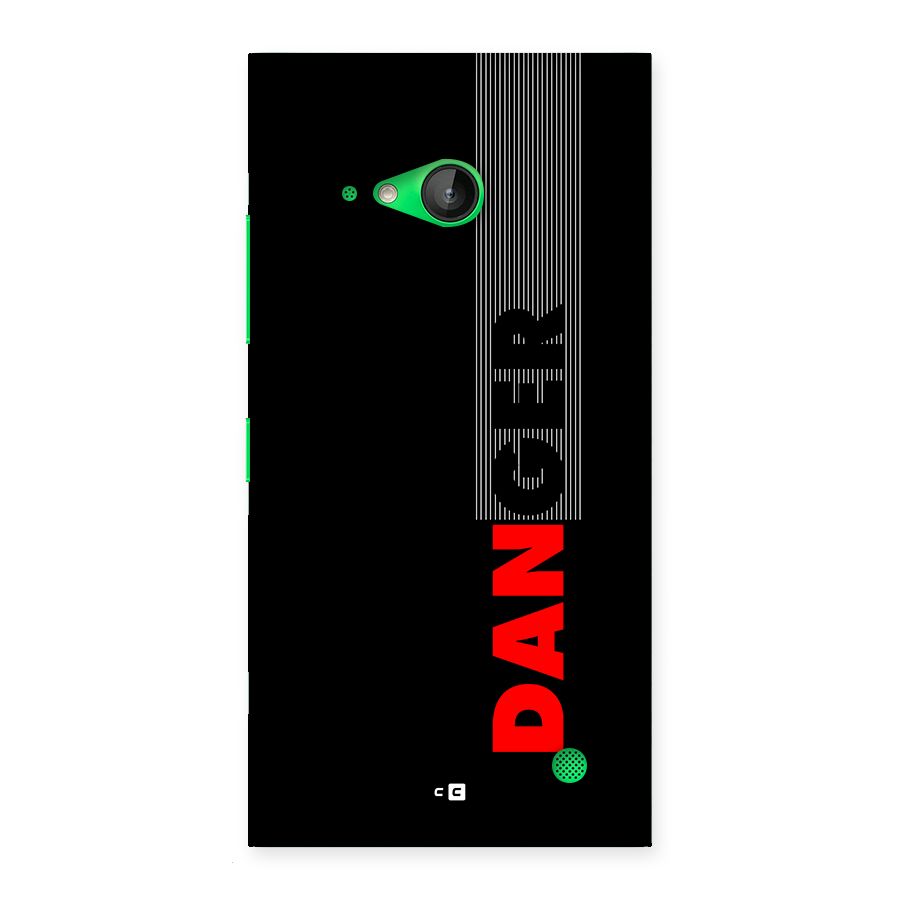 Vertical Danger Back Case for Lumia 730