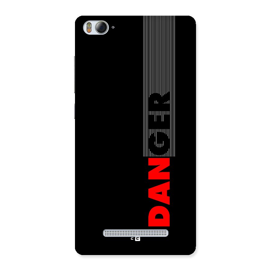 Vertical Danger Back Case for Mi4i