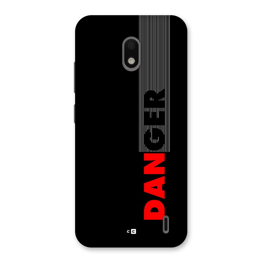 Vertical Danger Back Case for Nokia 2.2