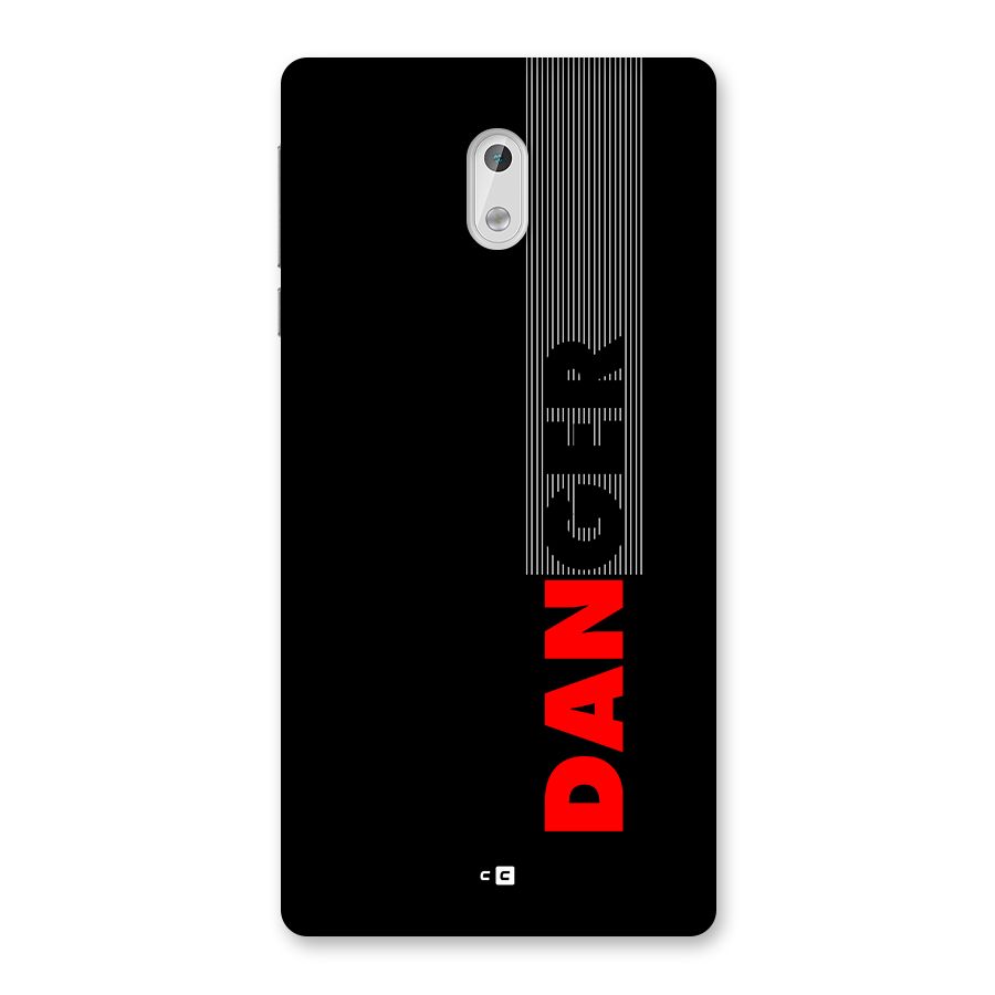 Vertical Danger Back Case for Nokia 3