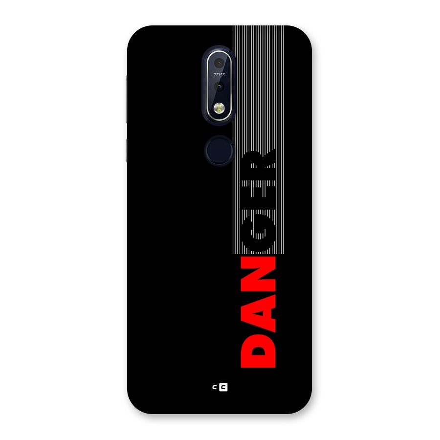 Vertical Danger Back Case for Nokia 7.1