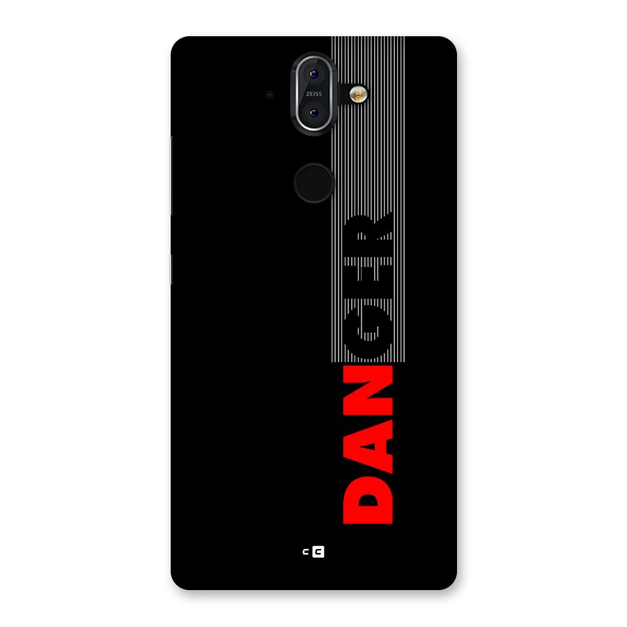Vertical Danger Back Case for Nokia 8 Sirocco