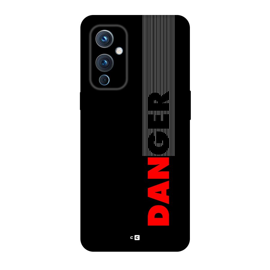 Vertical Danger Back Case for OnePlus 9