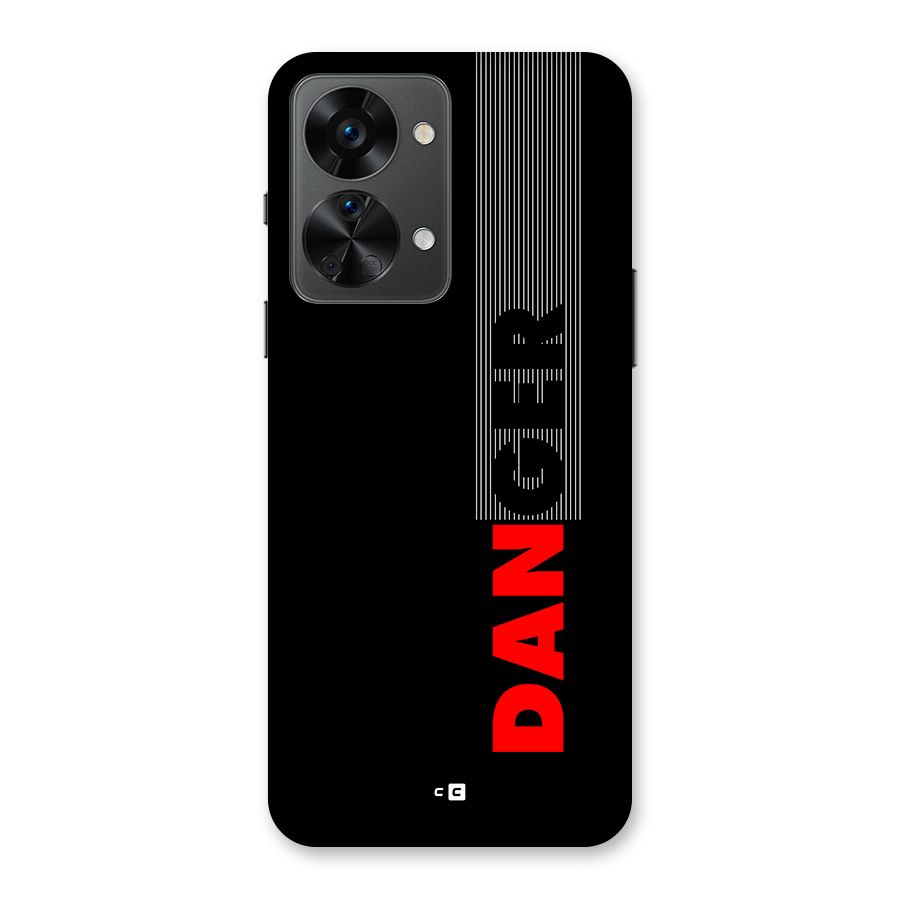 Vertical Danger Back Case for OnePlus Nord 2T