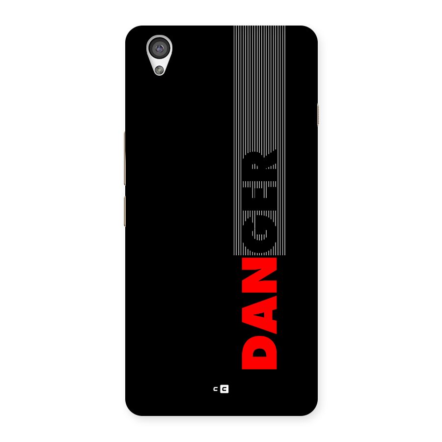Vertical Danger Back Case for OnePlus X