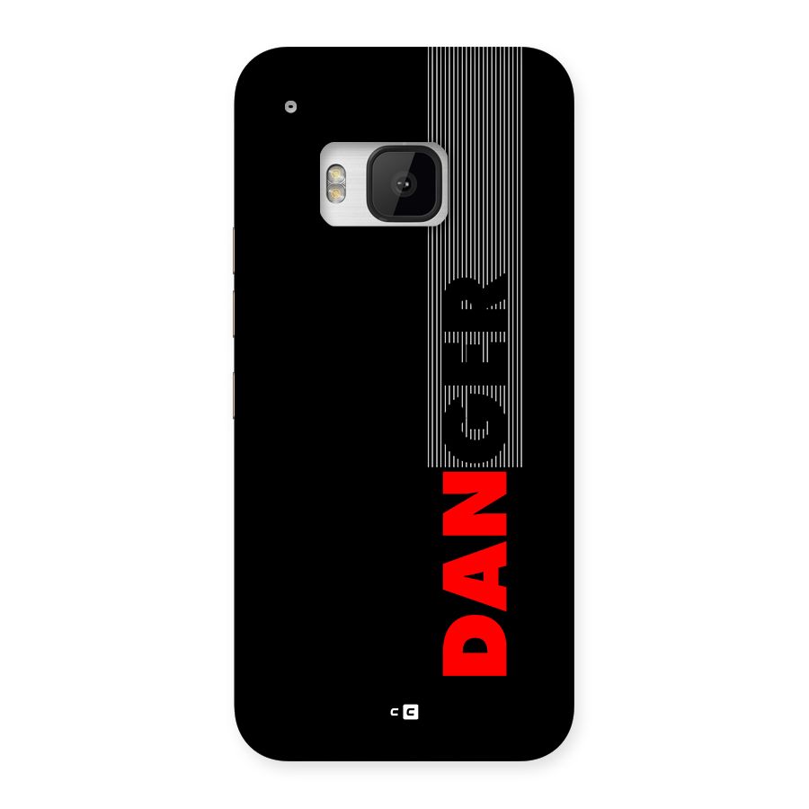 Vertical Danger Back Case for One M9