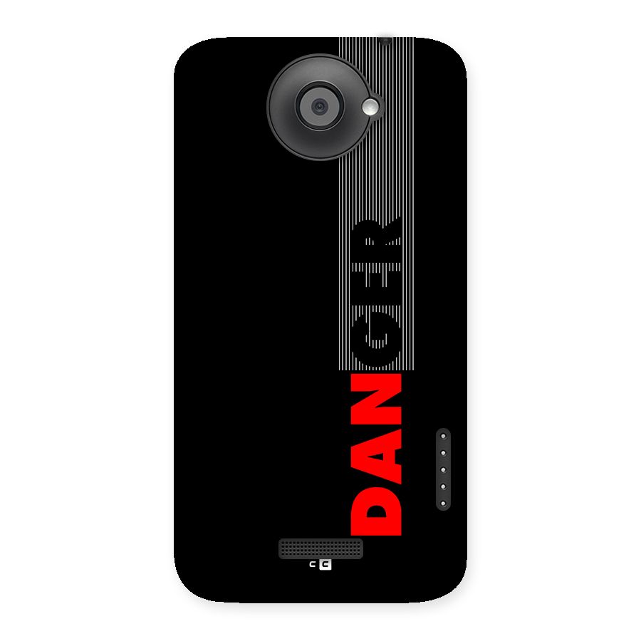 Vertical Danger Back Case for One X