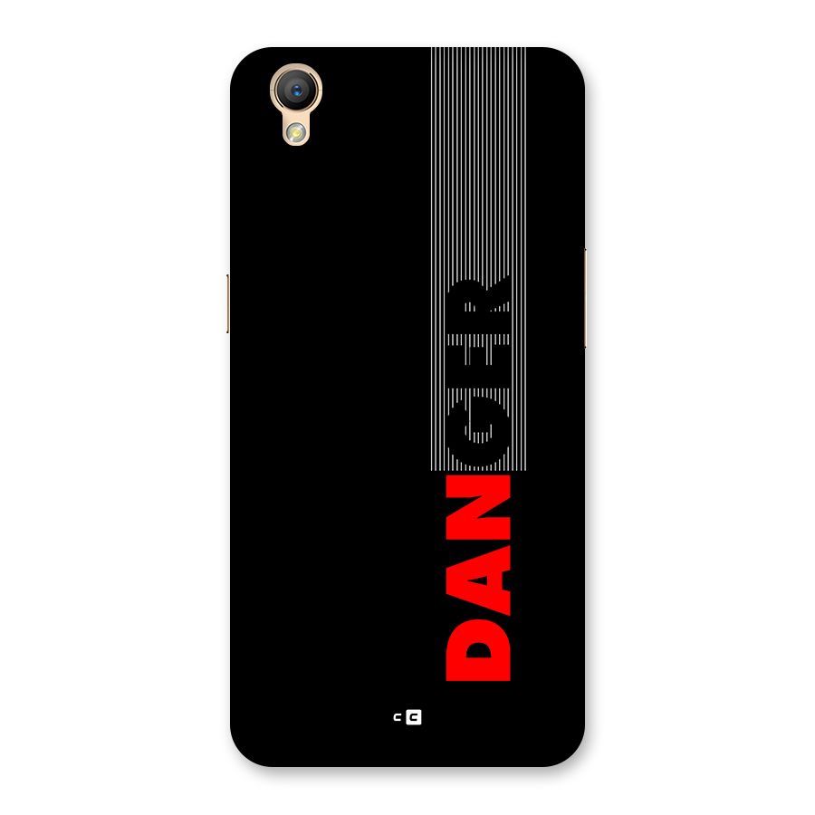 Vertical Danger Back Case for Oppo A37