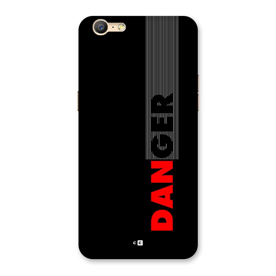 Vertical Danger Back Case for Oppo A57