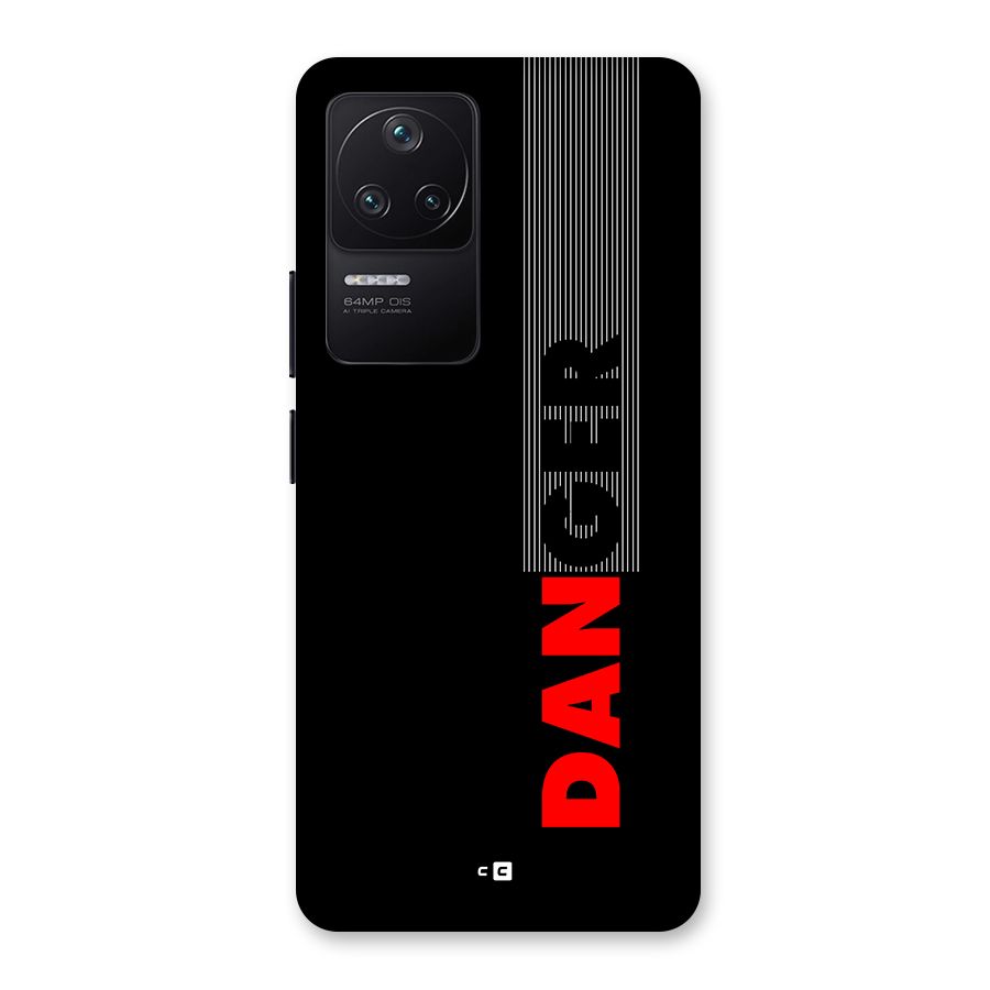 Vertical Danger Back Case for Poco F4 5G