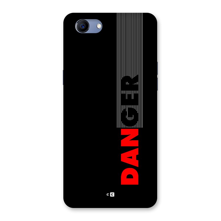 Vertical Danger Back Case for Realme 1