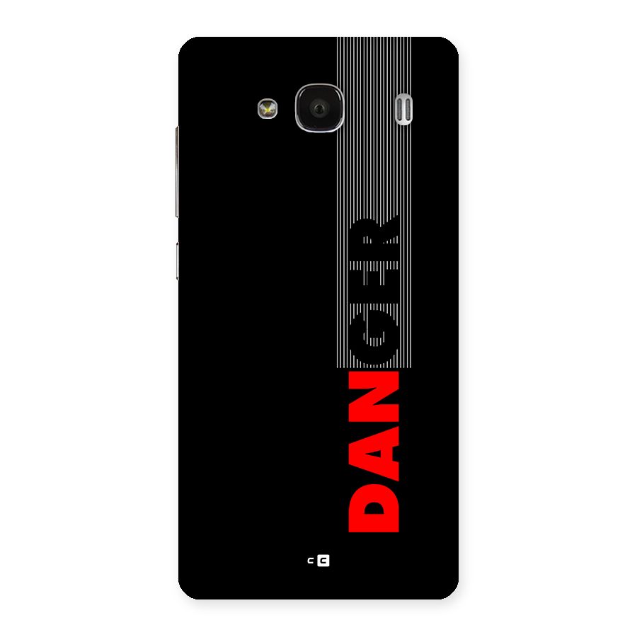 Vertical Danger Back Case for Redmi 2s