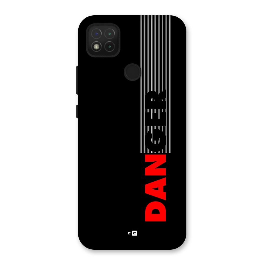 Vertical Danger Back Case for Redmi 9 Activ