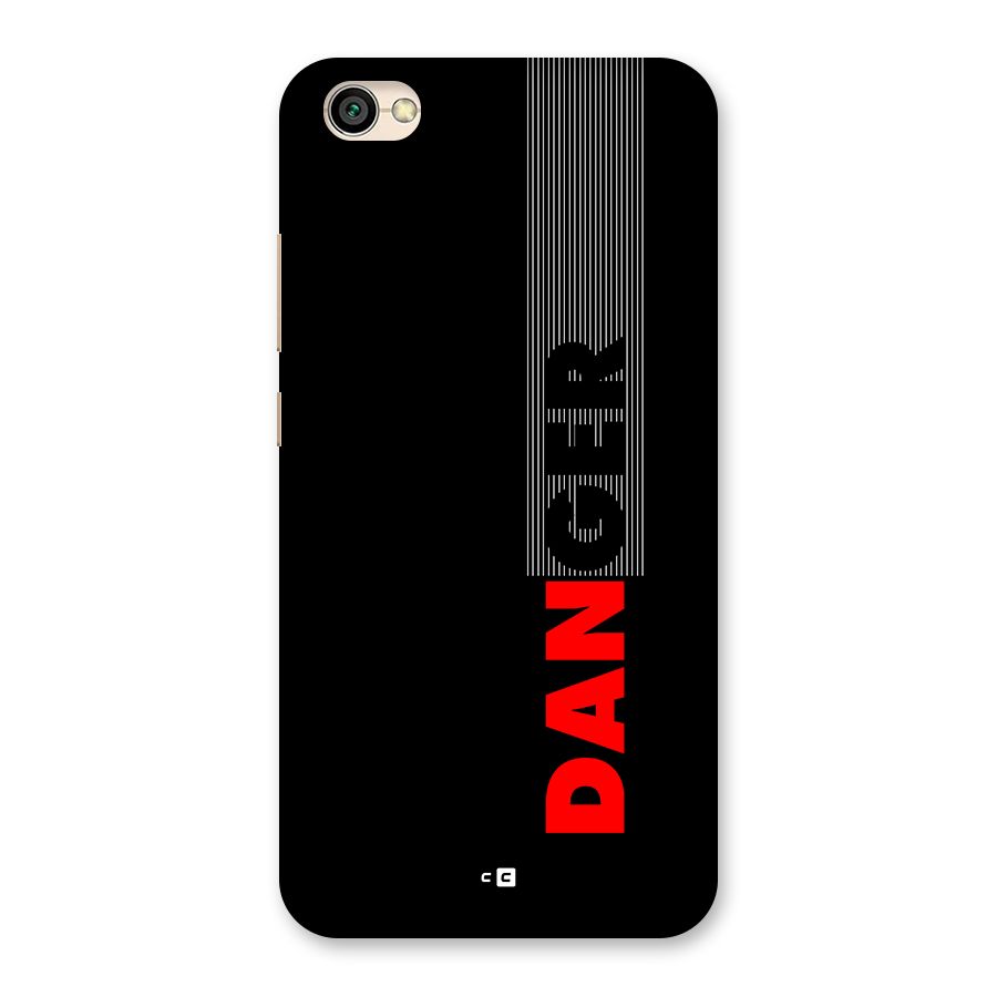 Vertical Danger Back Case for Redmi Y1 Lite