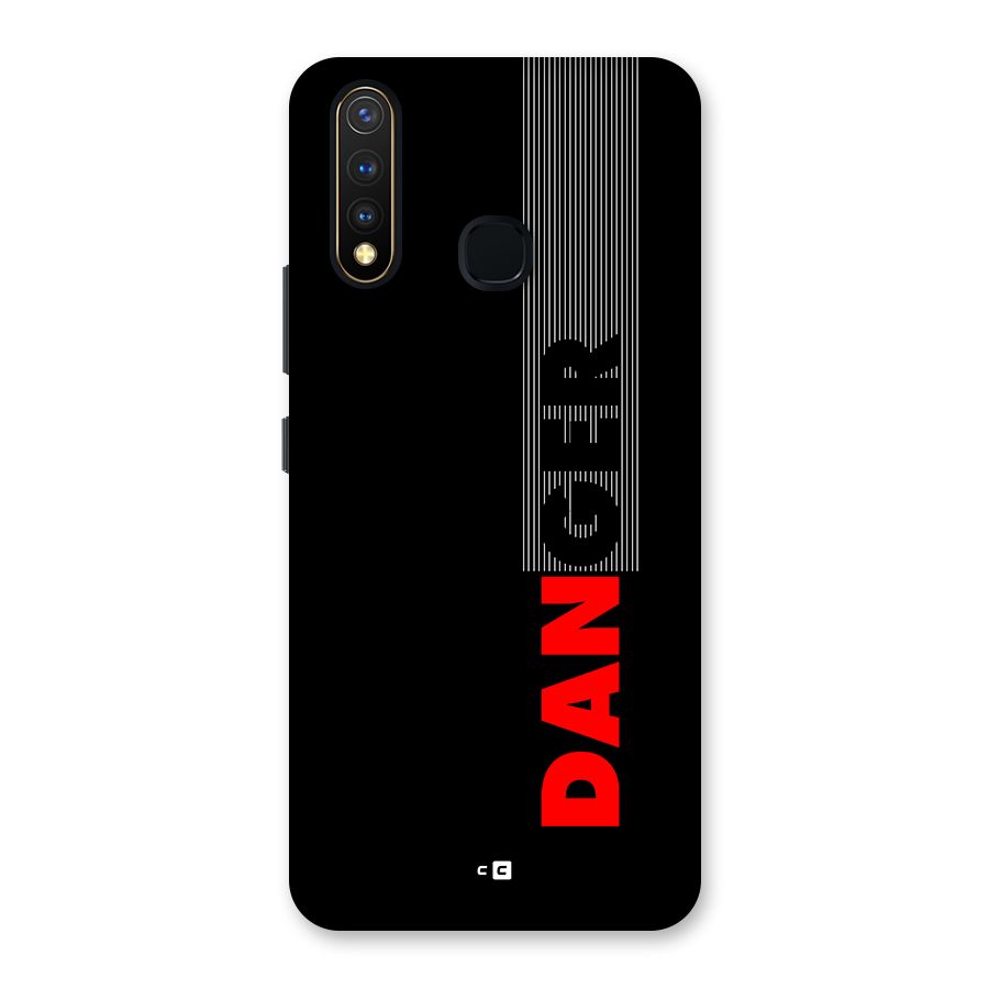 Vertical Danger Back Case for Vivo U20