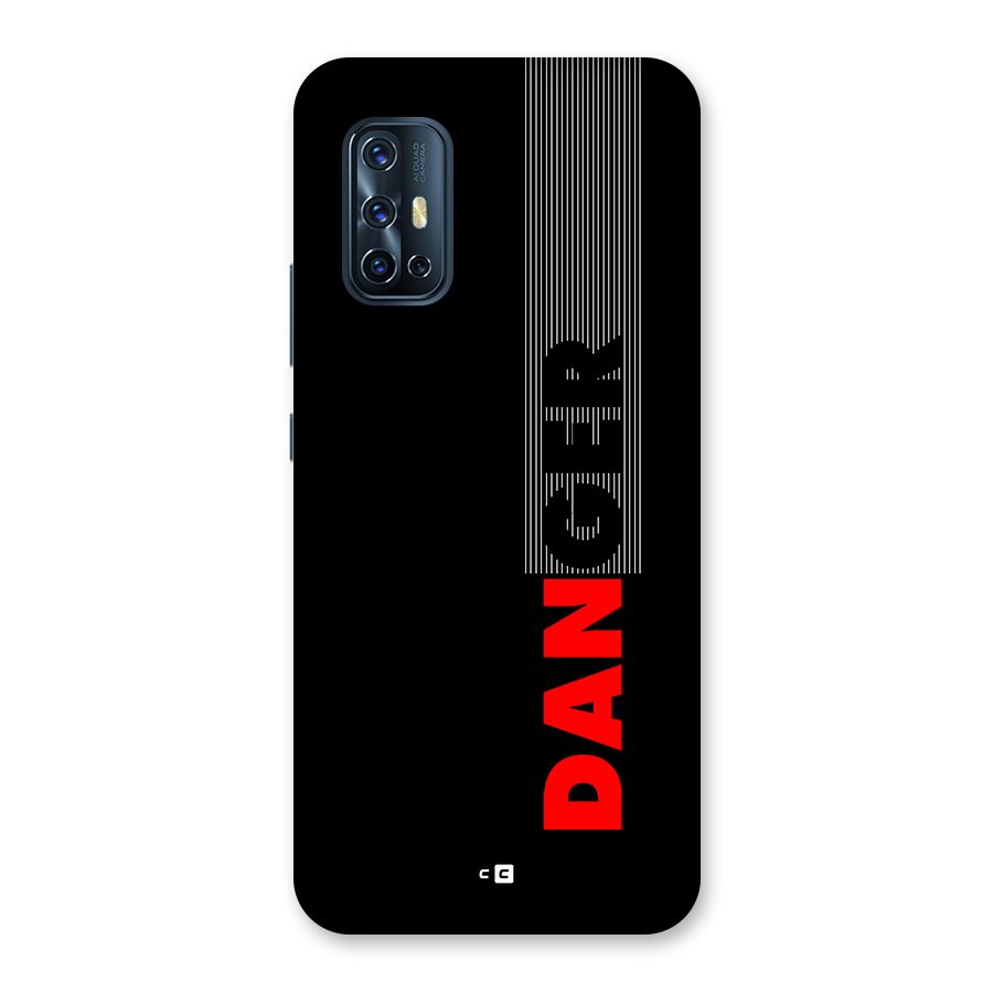 Vertical Danger Back Case for Vivo V17