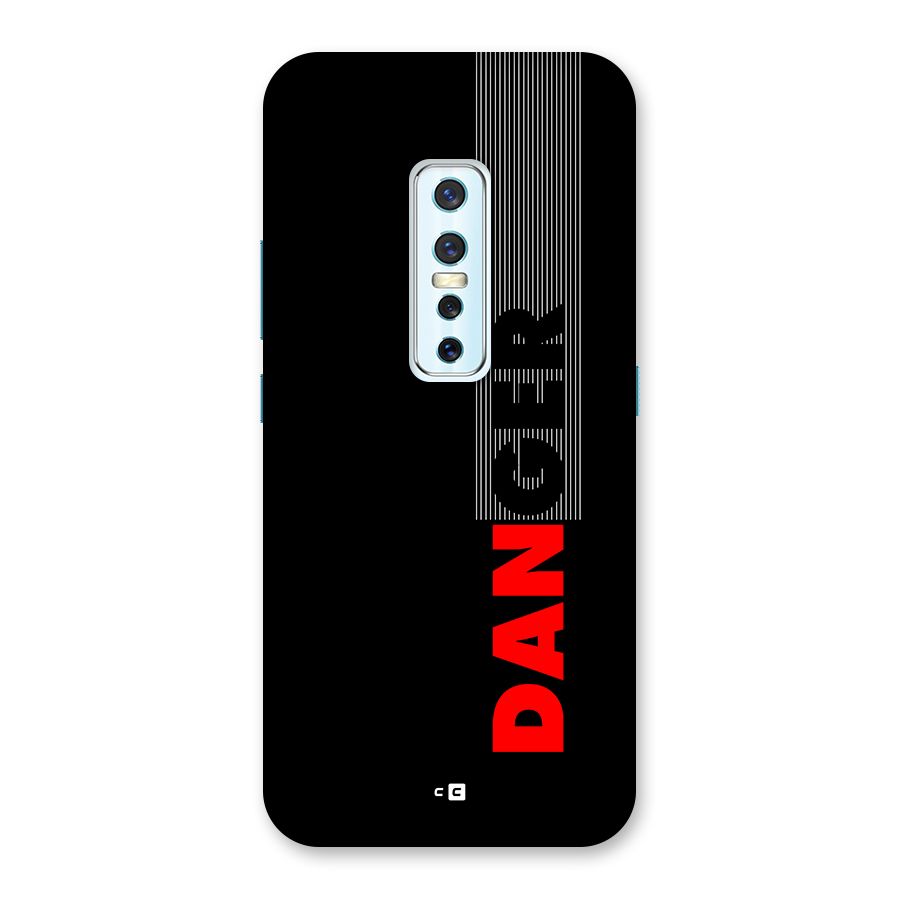 Vertical Danger Back Case for Vivo V17 Pro