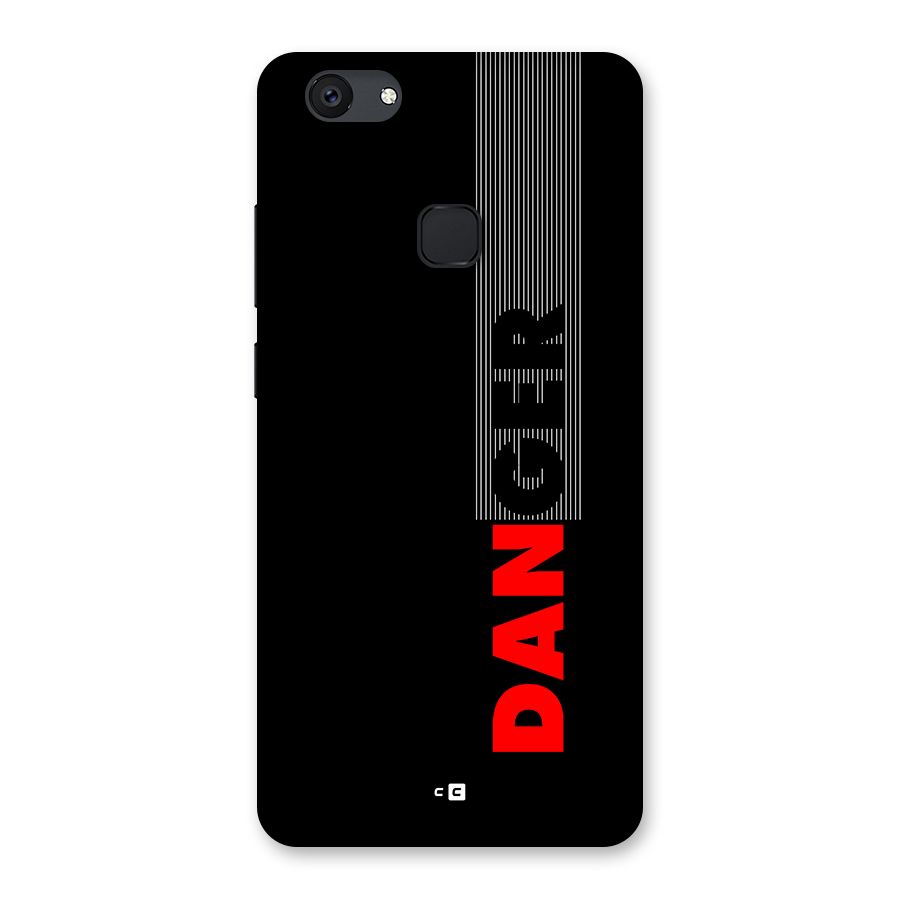 Vertical Danger Back Case for Vivo V7 Plus