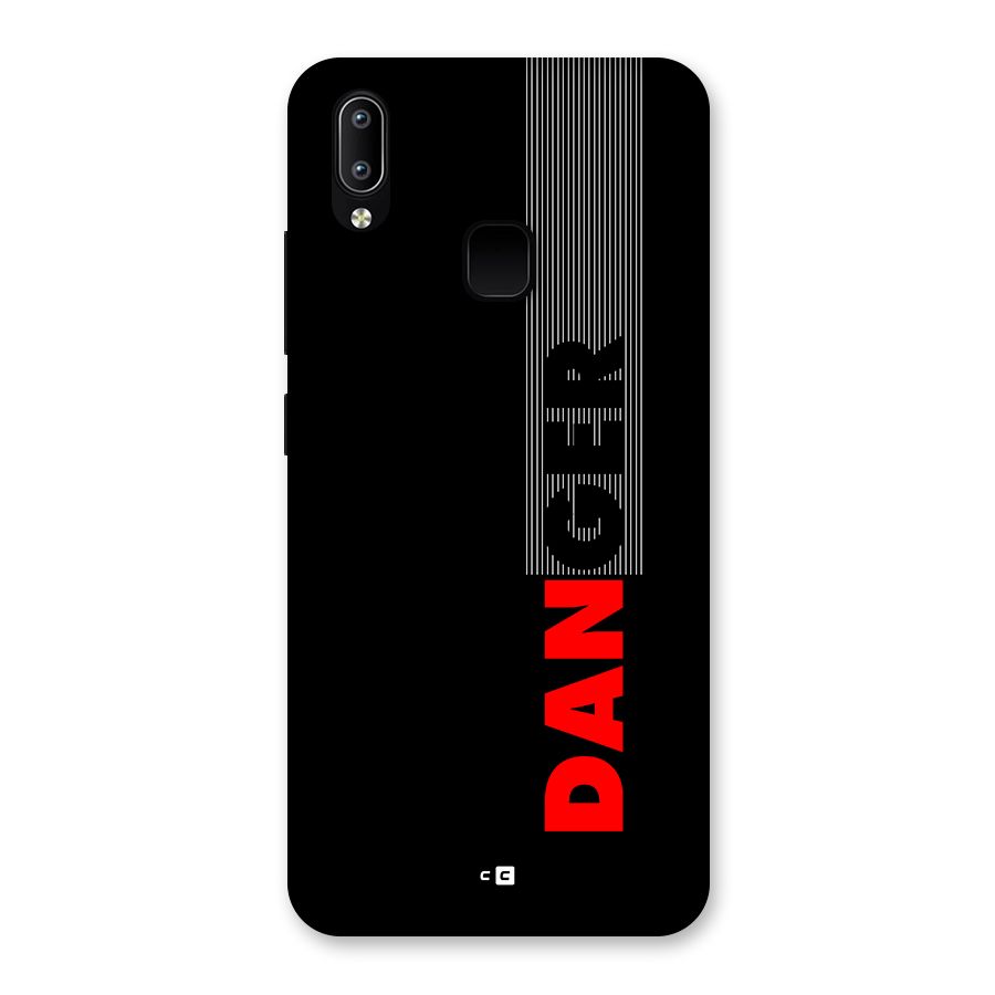 Vertical Danger Back Case for Vivo Y93