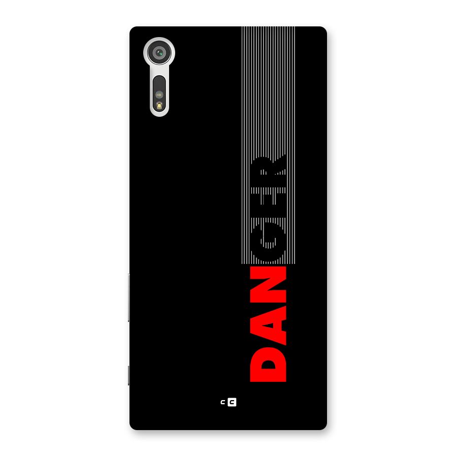Vertical Danger Back Case for Xperia XZ
