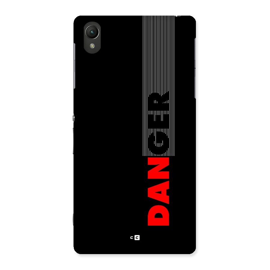 Vertical Danger Back Case for Xperia Z2