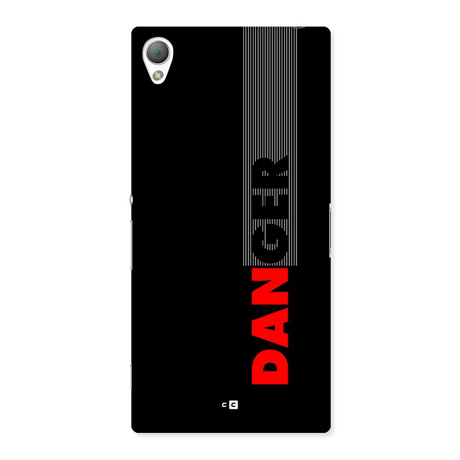 Vertical Danger Back Case for Xperia Z3