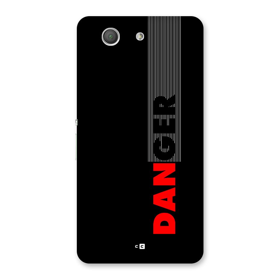 Vertical Danger Back Case for Xperia Z3 Compact
