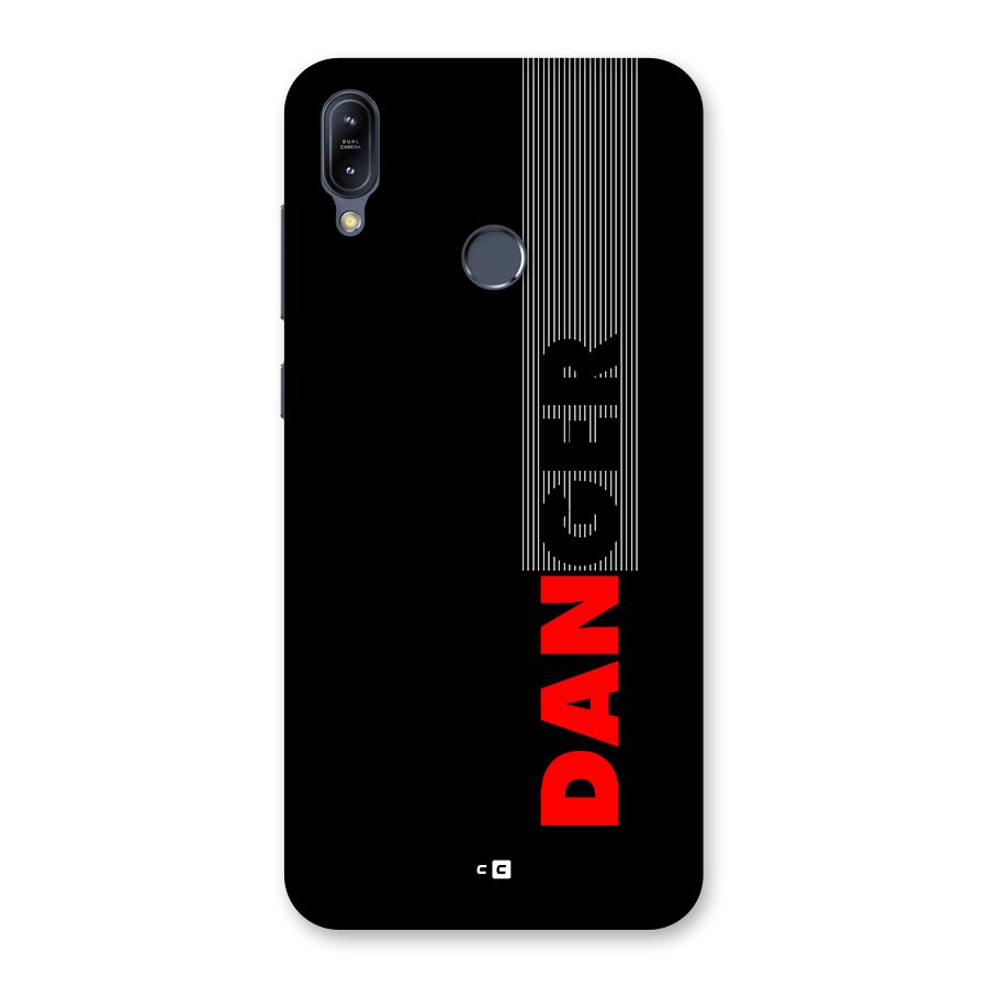 Vertical Danger Back Case for Zenfone Max M2