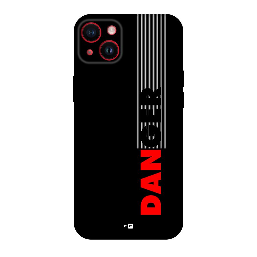 Vertical Danger Back Case for iPhone 14 Plus