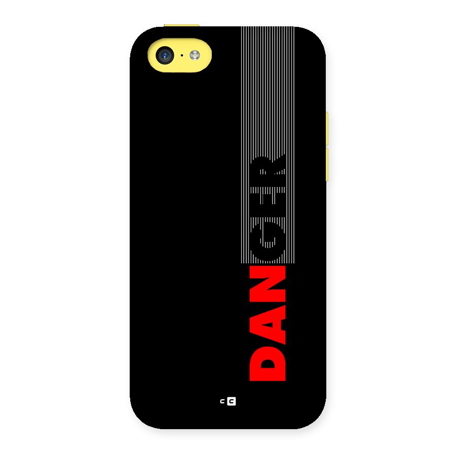 Vertical Danger Back Case for iPhone 5C