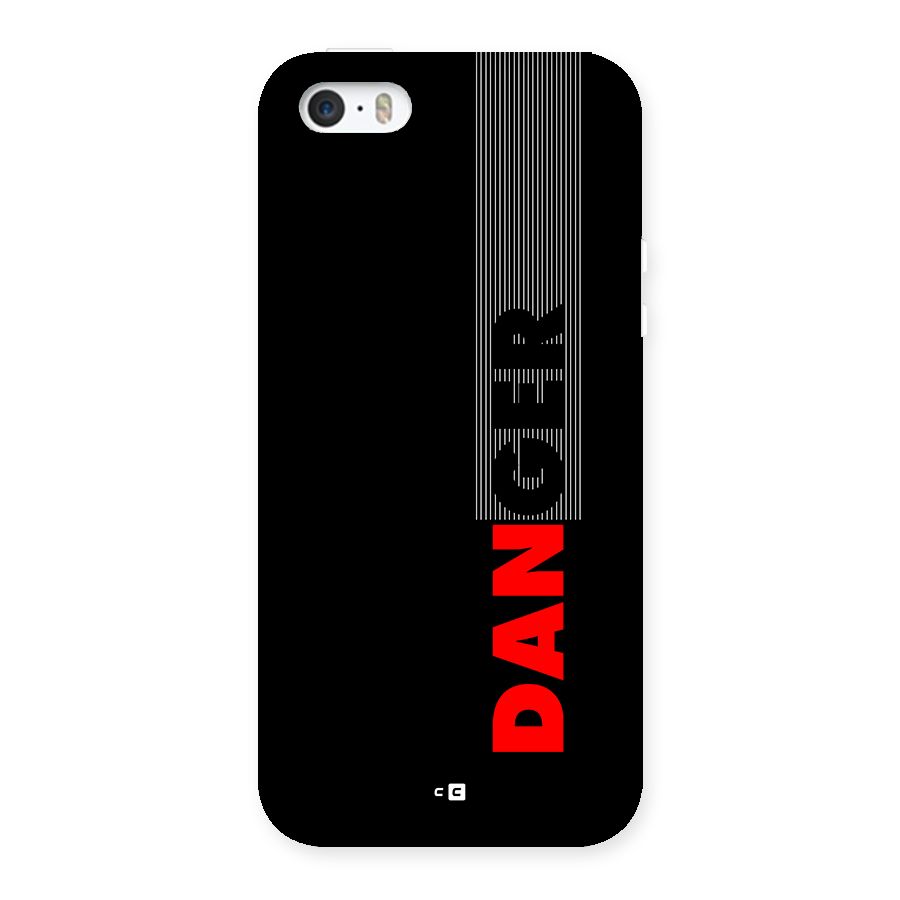 Vertical Danger Back Case for iPhone 5 5s