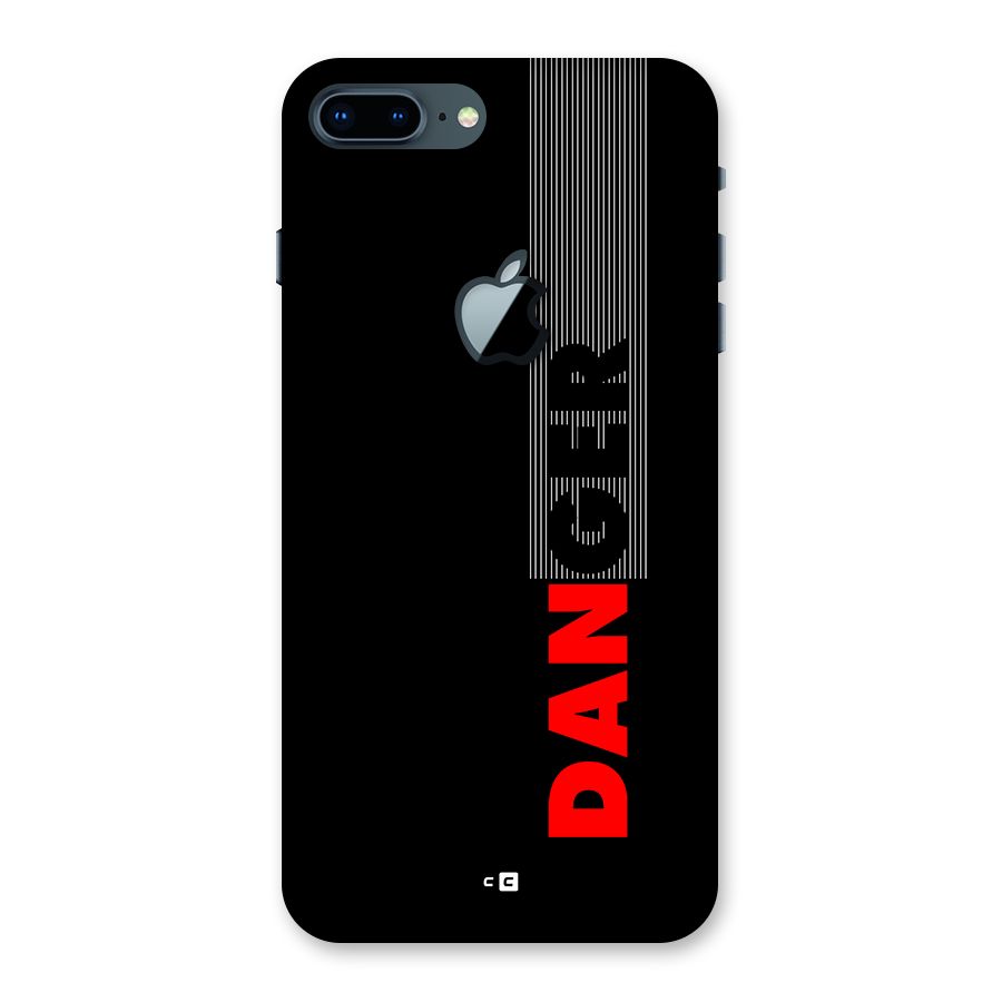 Vertical Danger Back Case for iPhone 7 Plus Apple Cut