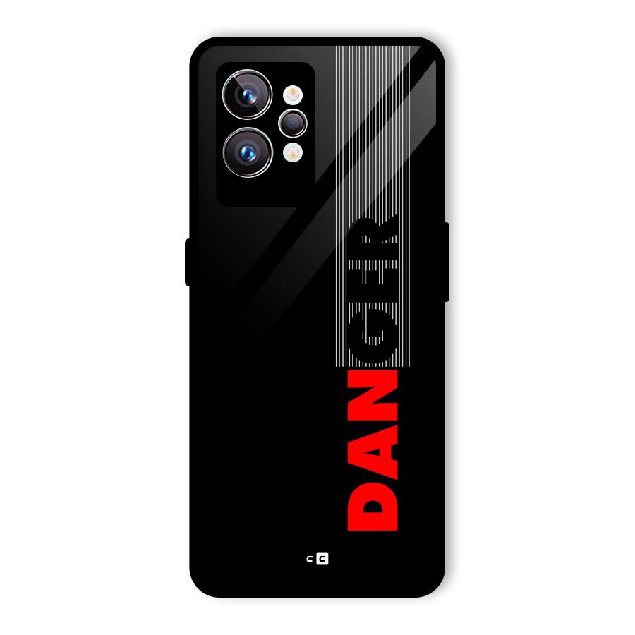 Vertical Danger Glass Back Case for Realme GT2 Pro