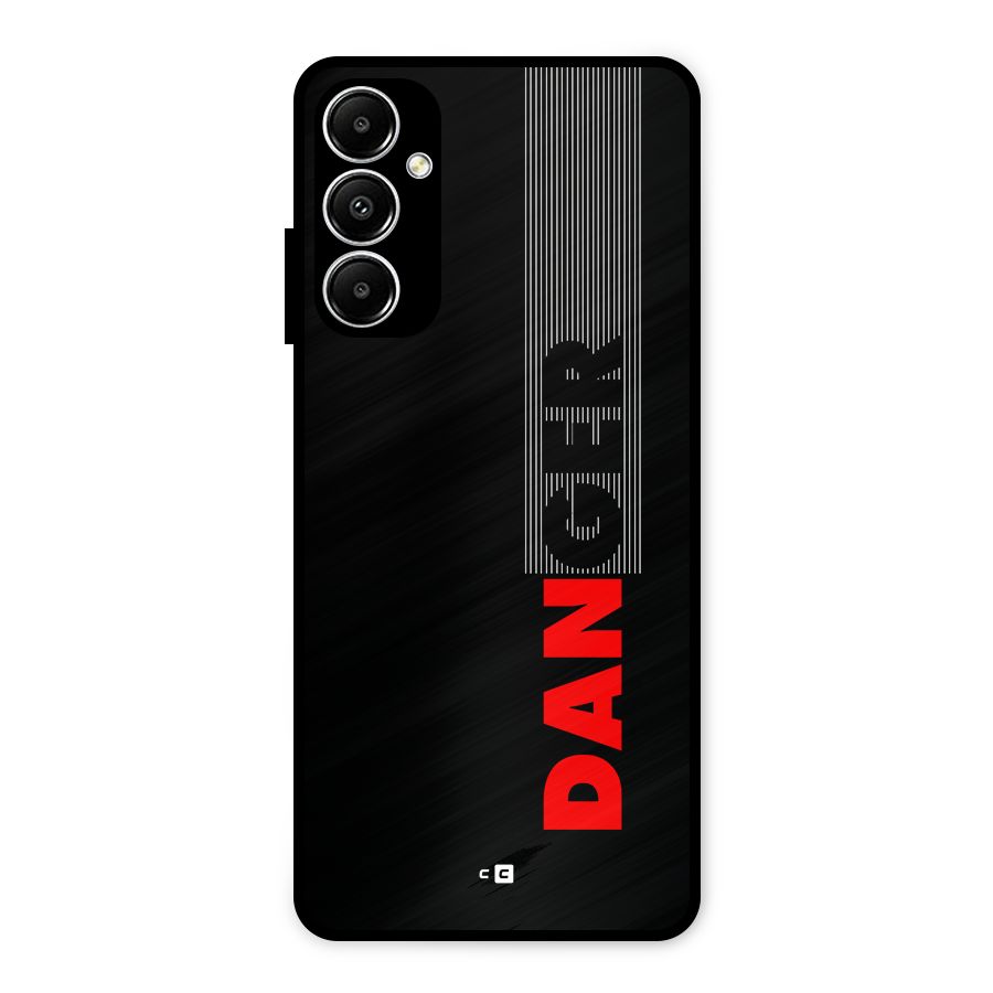 Vertical Danger Metal Back Case for Galaxy A05s