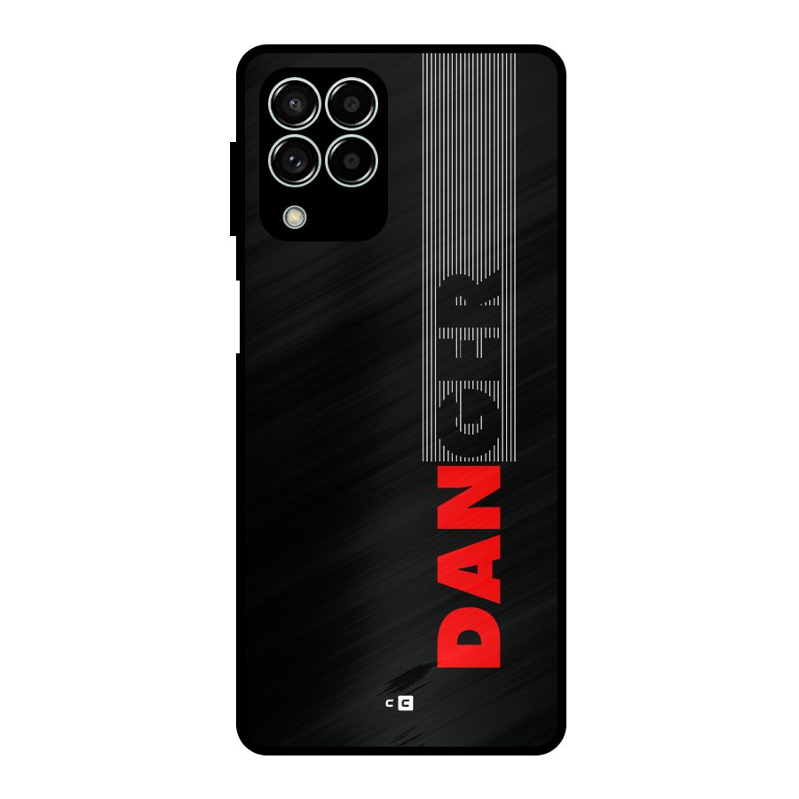 Vertical Danger Metal Back Case for Galaxy M33