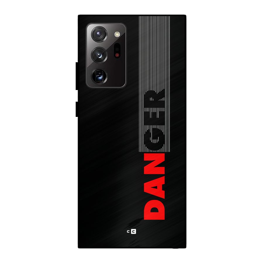 Vertical Danger Metal Back Case for Galaxy Note 20 Ultra 5G