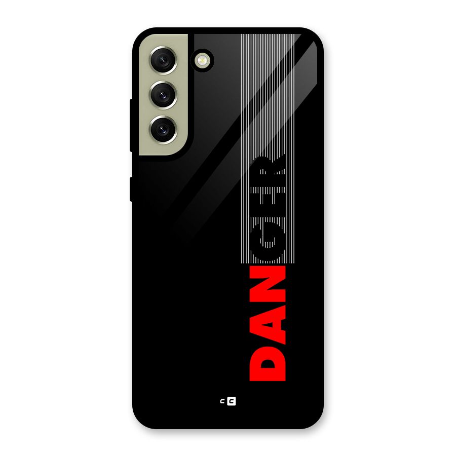 Vertical Danger Metal Back Case for Galaxy S21 FE 5G (2023)