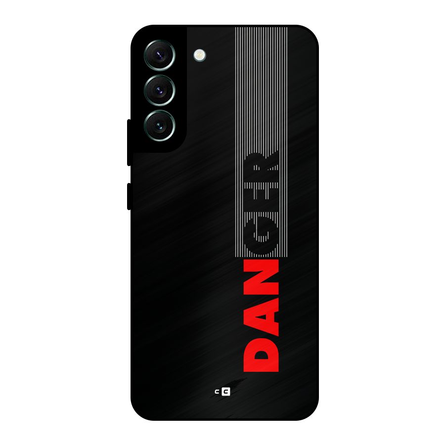 Vertical Danger Metal Back Case for Galaxy S22 Plus 5G