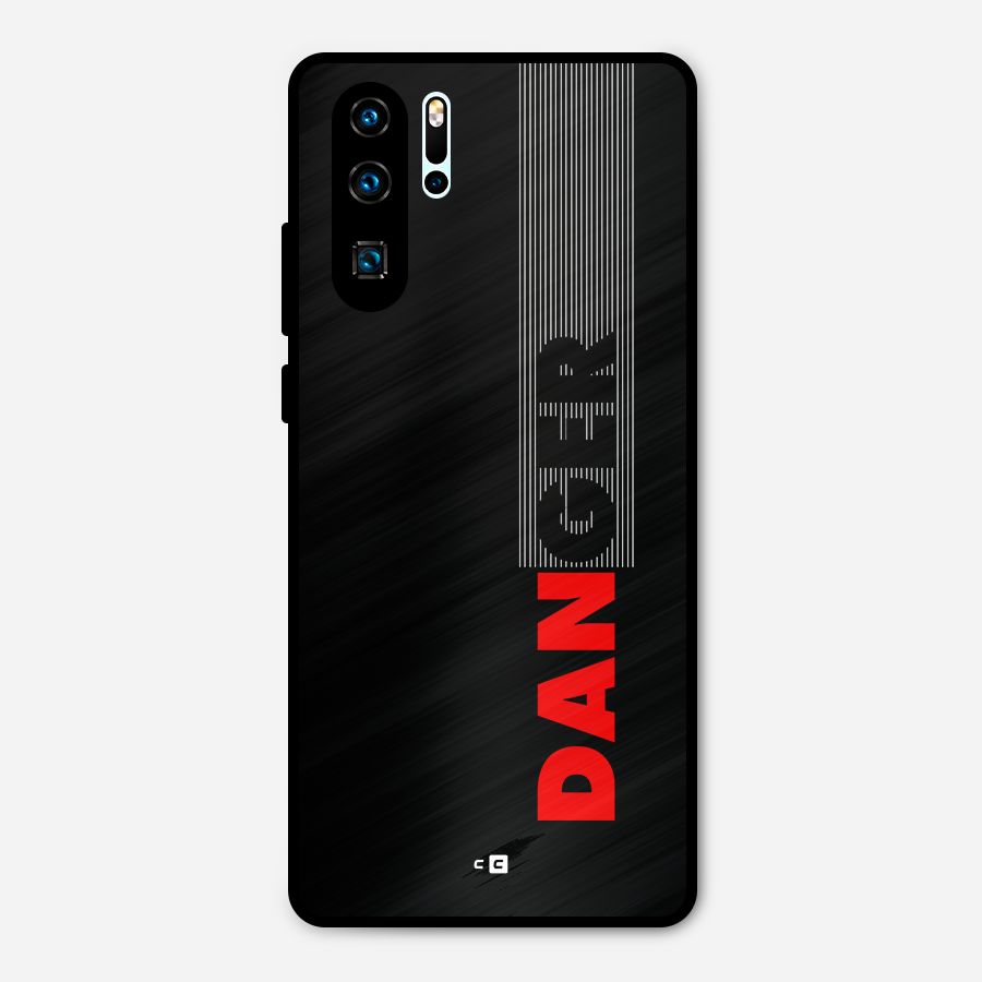 Vertical Danger Metal Back Case for Huawei P30 Pro