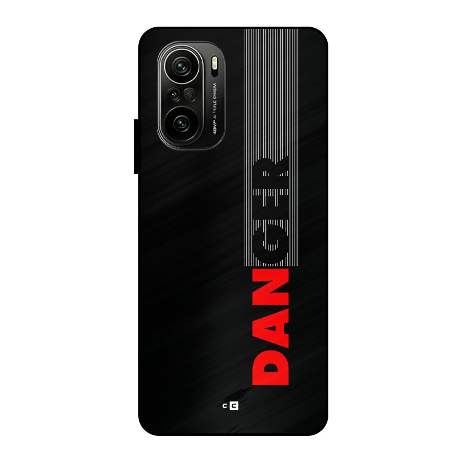 Vertical Danger Metal Back Case for Mi 11x