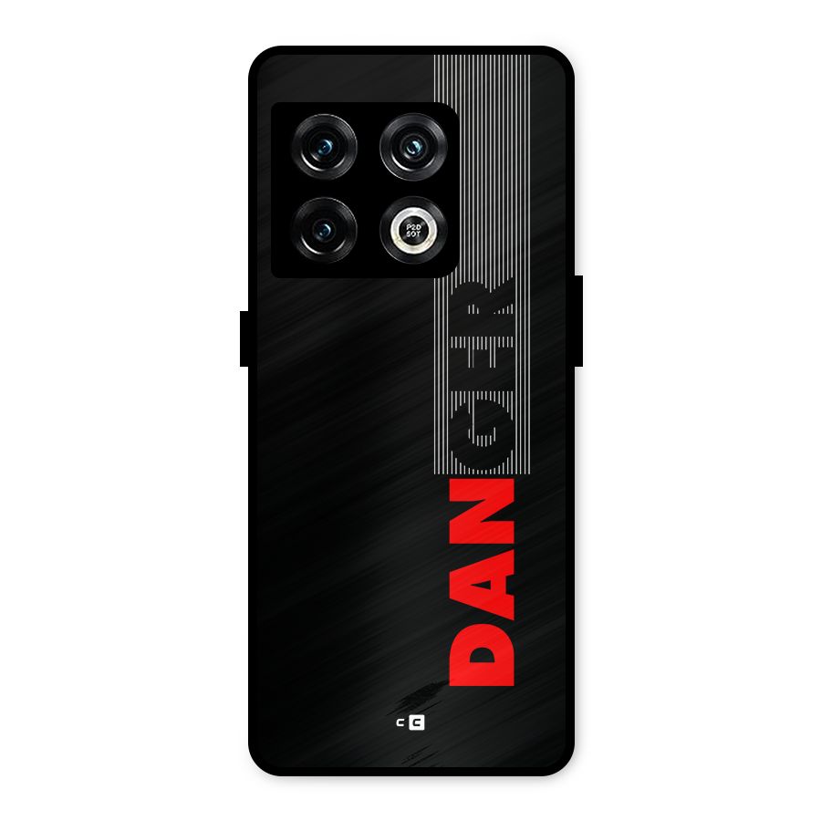 Vertical Danger Metal Back Case for OnePlus 10 Pro 5G