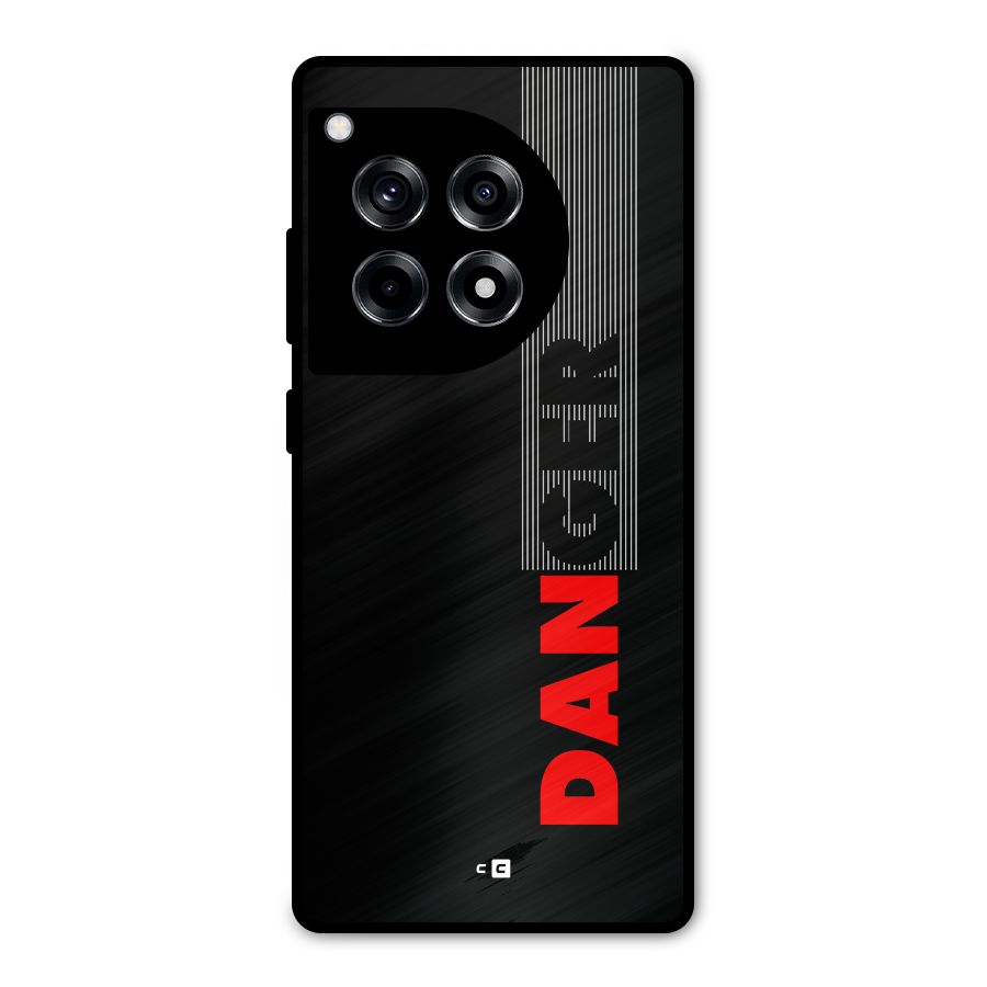 Vertical Danger Metal Back Case for OnePlus 12R