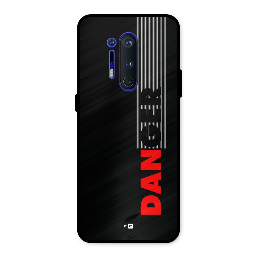 Vertical Danger Metal Back Case for OnePlus 8 Pro