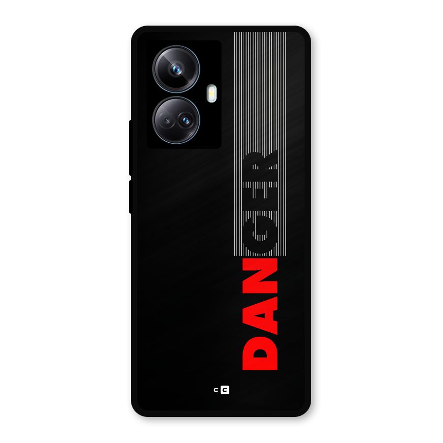 Vertical Danger Metal Back Case for Realme 10 Pro Plus