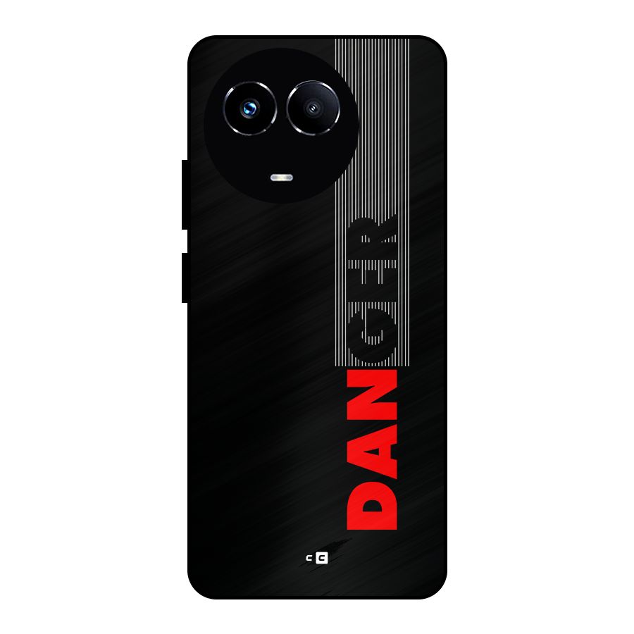 Vertical Danger Metal Back Case for Realme 11 5G