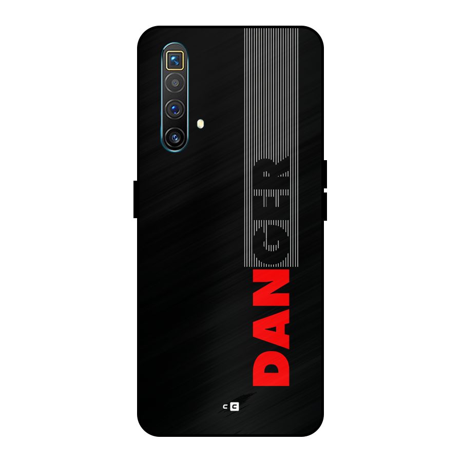 Vertical Danger Metal Back Case for Realme X3