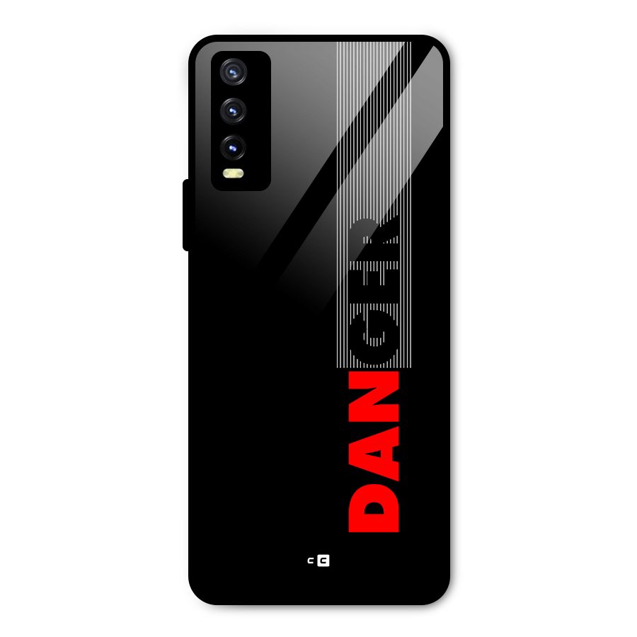 Vertical Danger Metal Back Case for Vivo Y20
