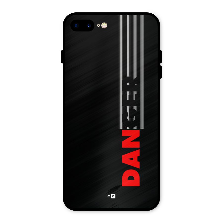 Vertical Danger Metal Back Case for iPhone 7 Plus